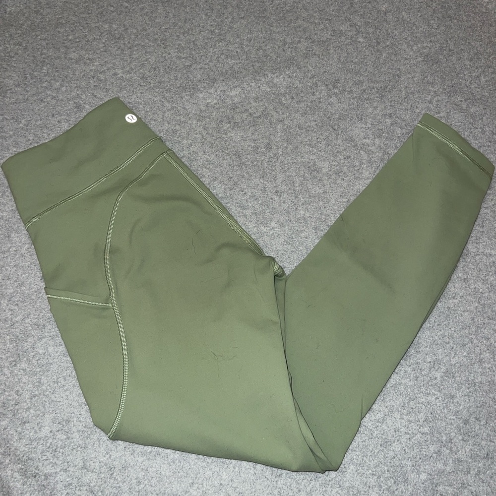 lululemon Invigorate High-Rise Leggings 25" Light Green